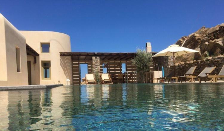 Aviola Mykonos Villa Ftelia  Eksteriør billede